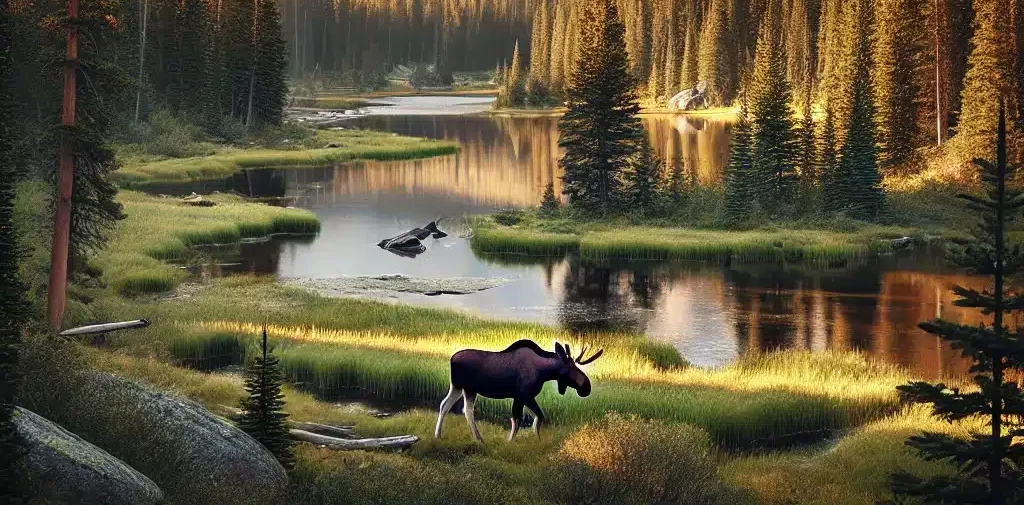 best places to see moose in colorado