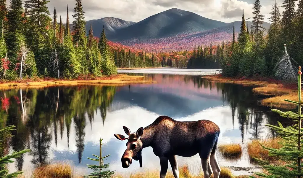 best time of year to see moose in new hampshire, moose population in new hampshire